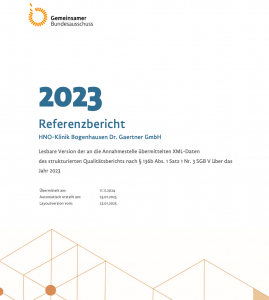 Qualitätsbericht 2023